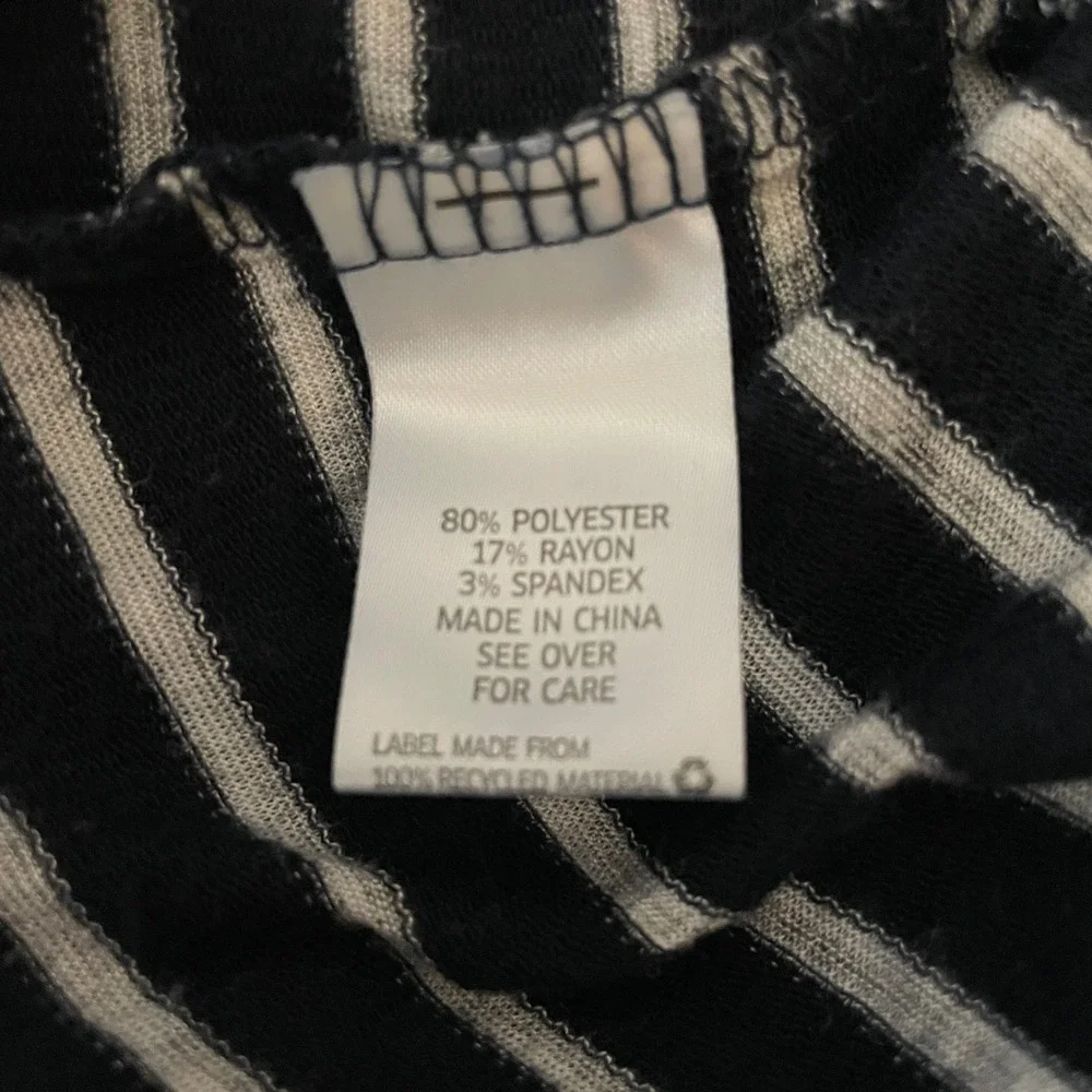 Knitworks Girls Size 14 Navy Blue‎ Striped Flutter Sleeve Jumpsuit 7918C20